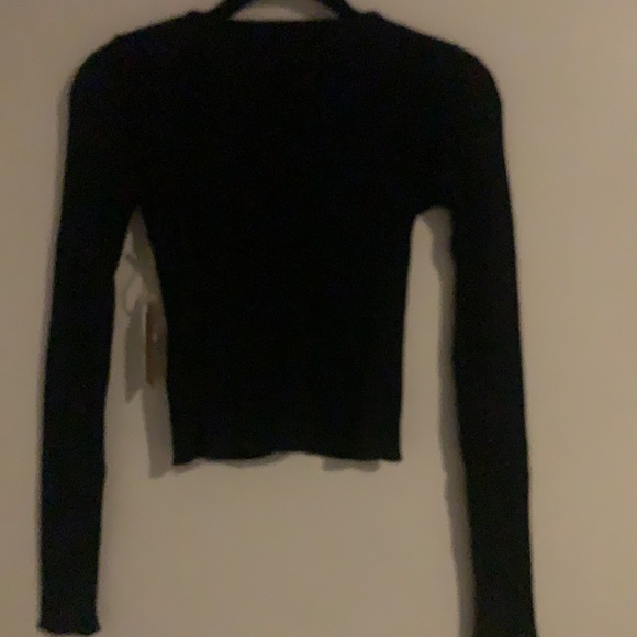 Ribbed pearl button shirt - Picture 8 of 8